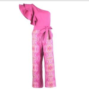 Sassy Jones Kiki Luxe Jumpsuit size Large